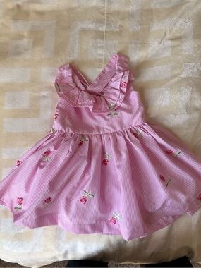 Rare Editions pink summer dress